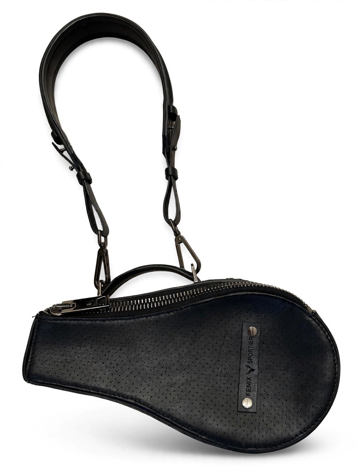 Fenix Sportier Black Genuine leather collector’s handbag