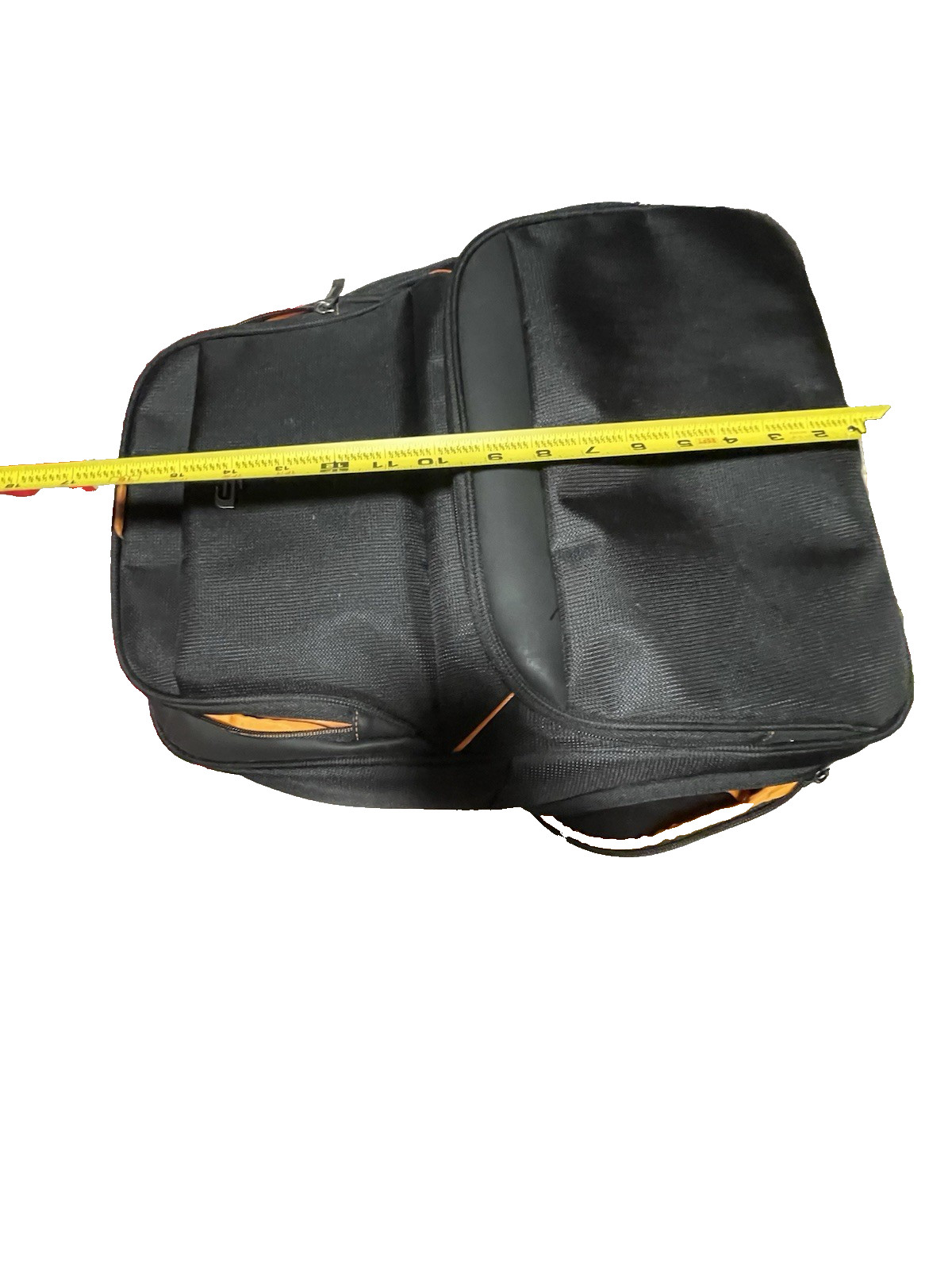 Solo Backpack In Black 18x15x6 inch
