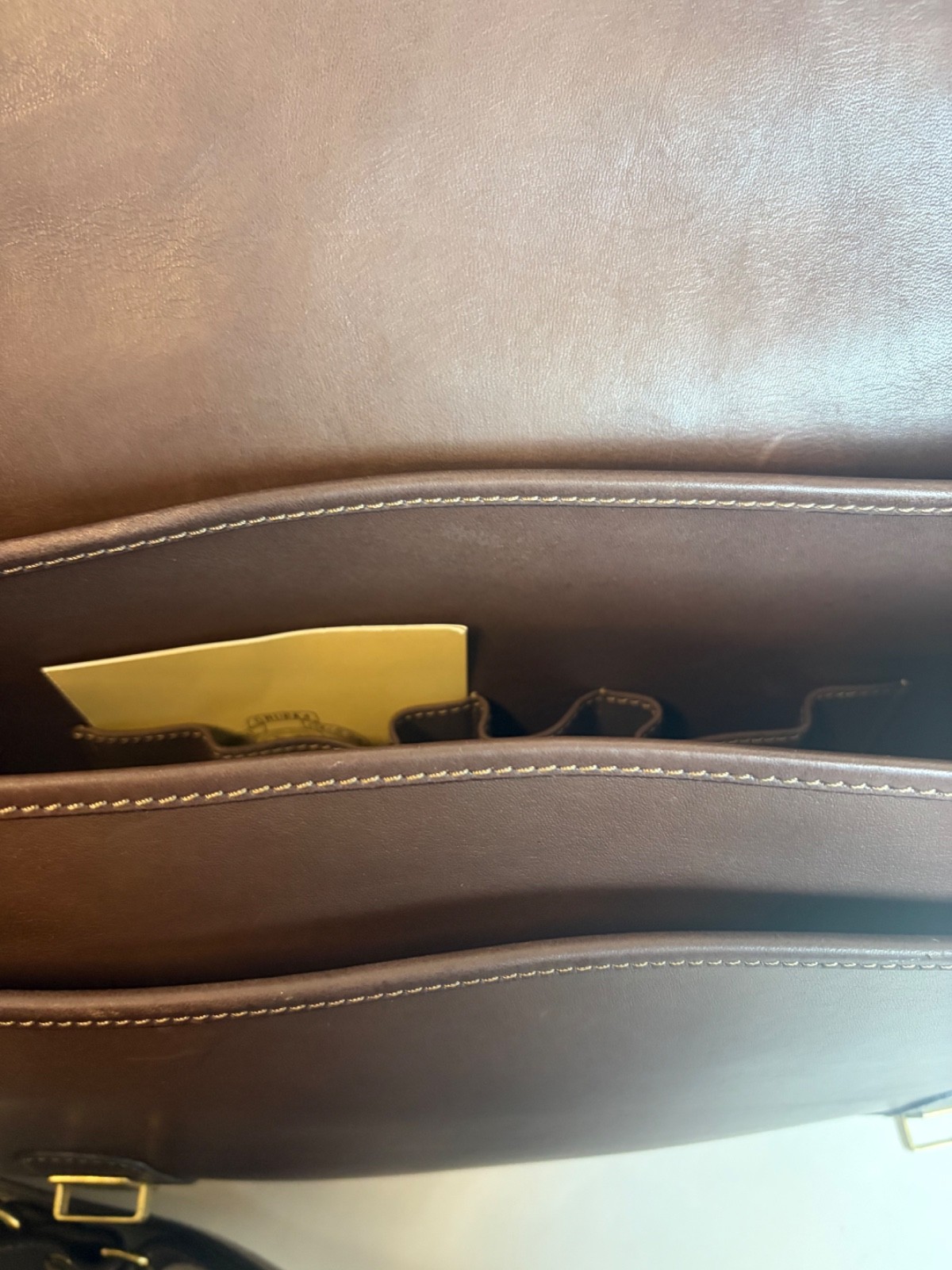 Ghurka Original Collection No.95 Counselor Bridle leather Briefcase-Business Bag