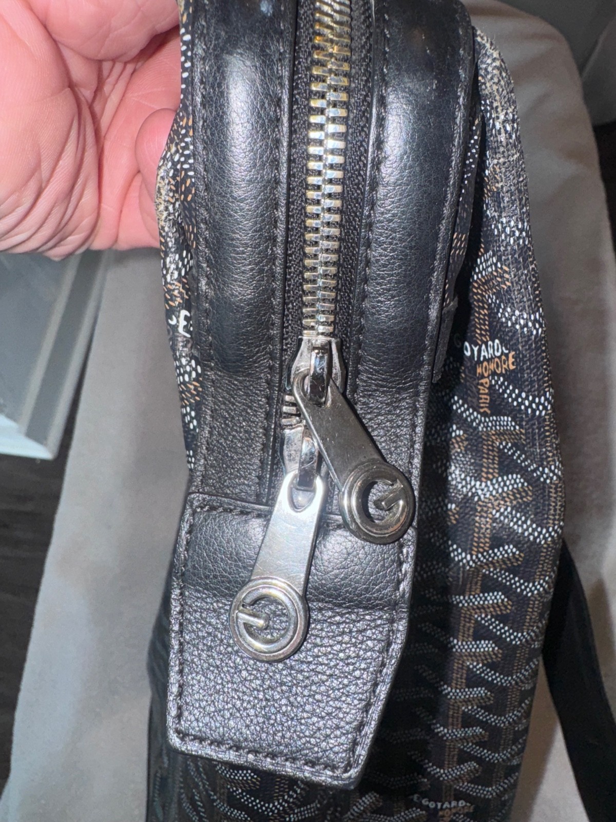 Goyard Alpin Backpack. Key details that match your bag     •    Signature Goyar