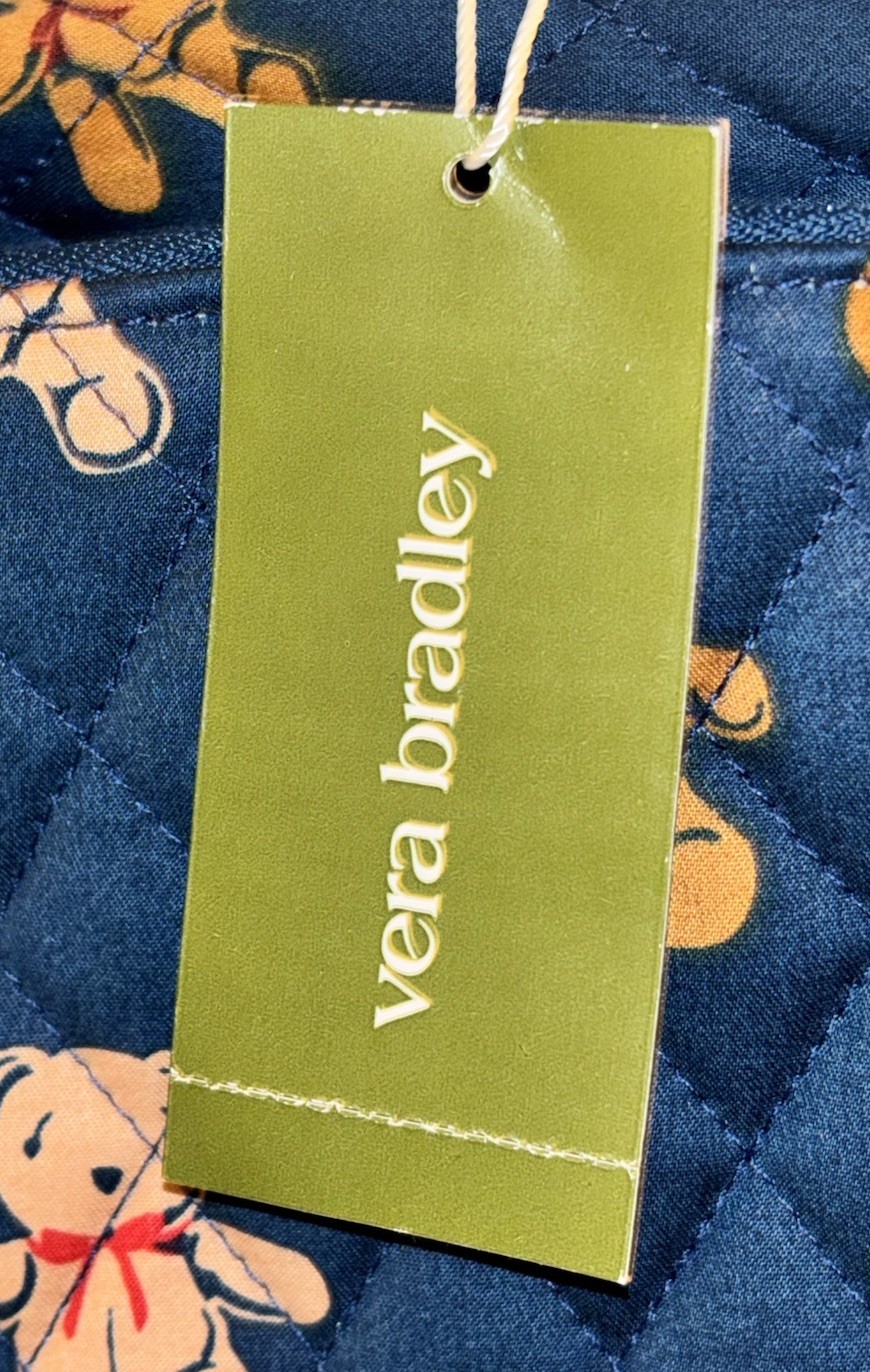 Vera Bradley Cotton Bancroft Backpack Bunch of Bears Teddy Bears NWT
