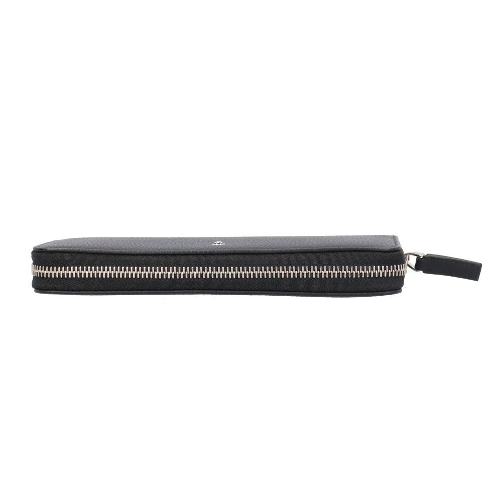 MONTBLANC Meisterstuck Long Wallet 8CC MB114470 Leather 19 5cm 10 5cm 220g