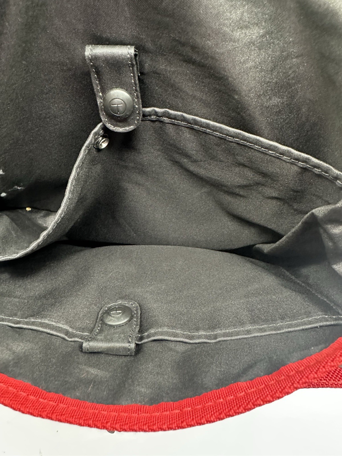 Tumi T-Tech Red Canvas Style Messenger Crossbody Bag