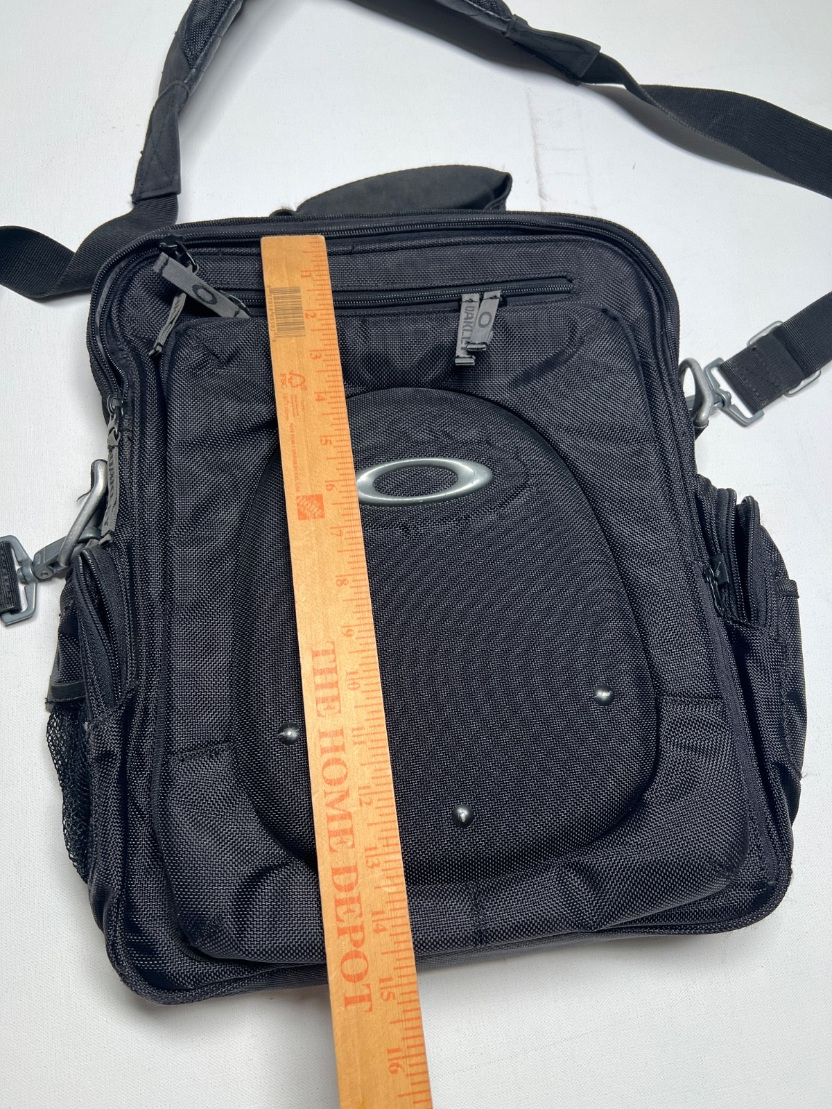 Oakley Ballistic Nylon Tactical Field Gear Vertical Laptop Messenger Bag Y2k