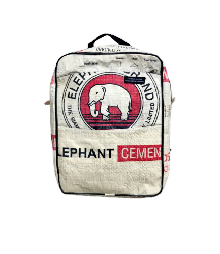 Fair Trade Elephant Brand Square Backpack Limited Edition