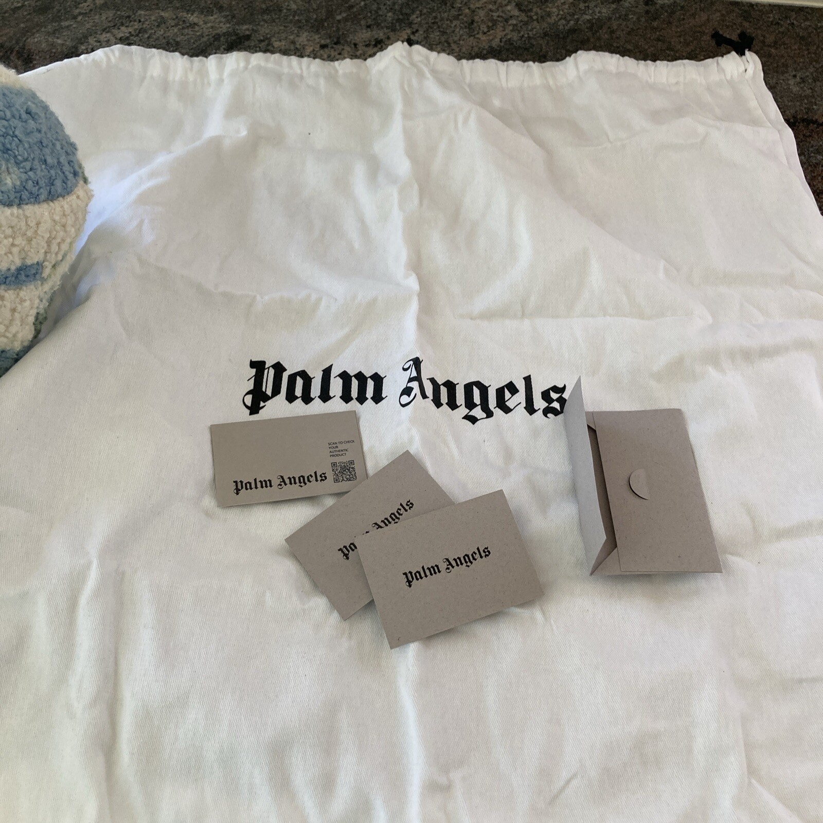 Palm Angels Teddy Bear Backpack Tie Dye Print Cotton Blend NEW Hard To Find NWT
