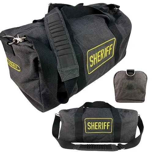 RARE AMC The Walking Dead Rick Grimes Sheriff Duffel Bag The Coop Exclusive