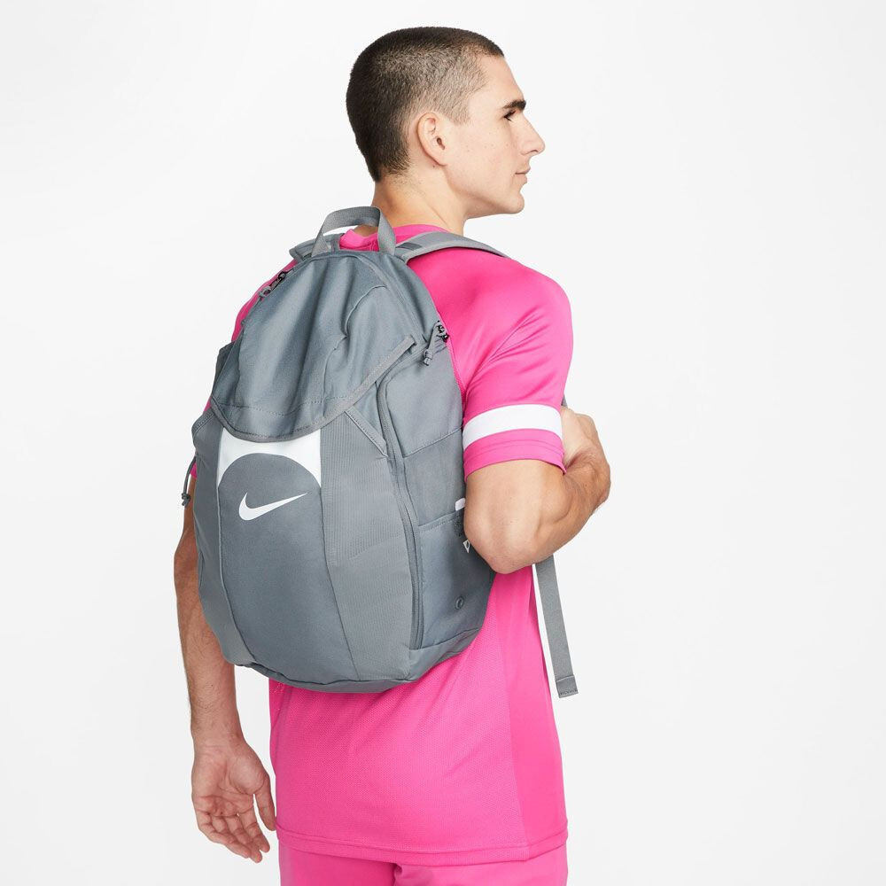 Nike (30L) Academy Team Backpack 2.3 Cool Grey White Storm Fit DV0761 065 NWT