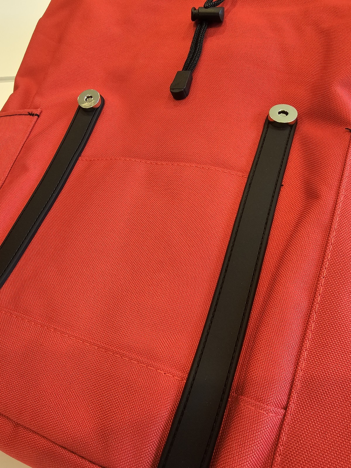 Ashbury by Specter Backpack Fliptop Padded Pocket Laptop Compartment RED