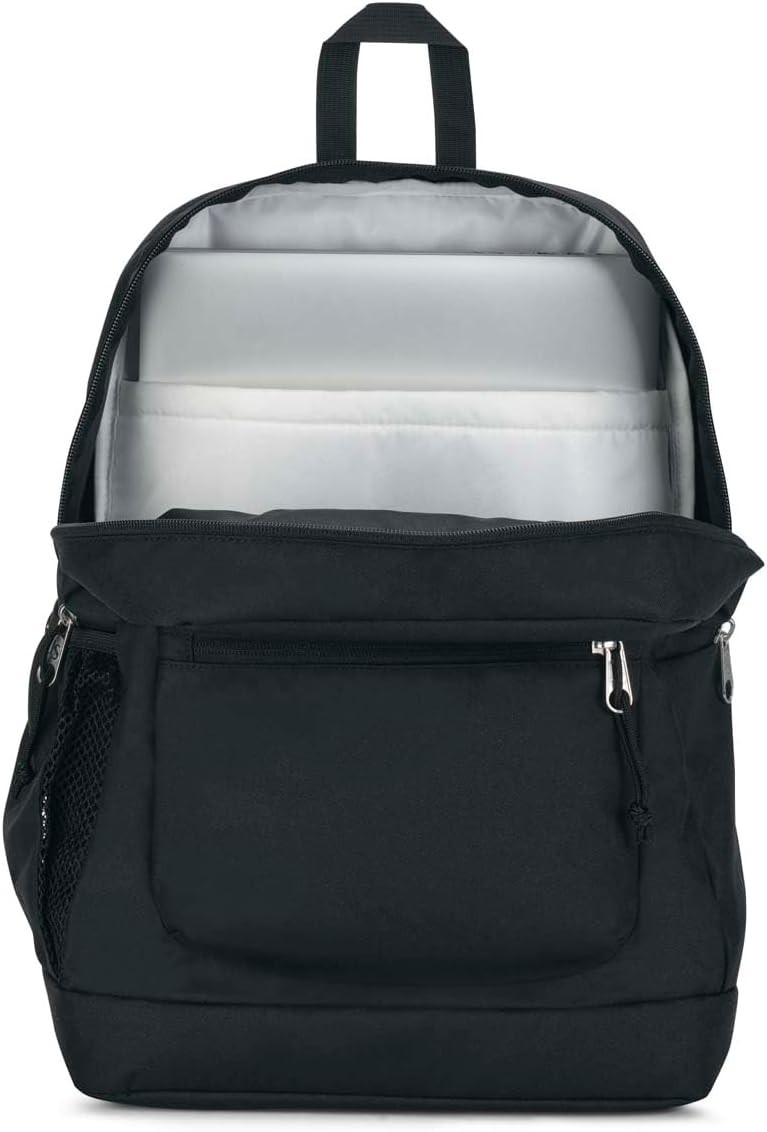 Jansport Cross Town Plus Backpack 17” Classic Color Black Brand New