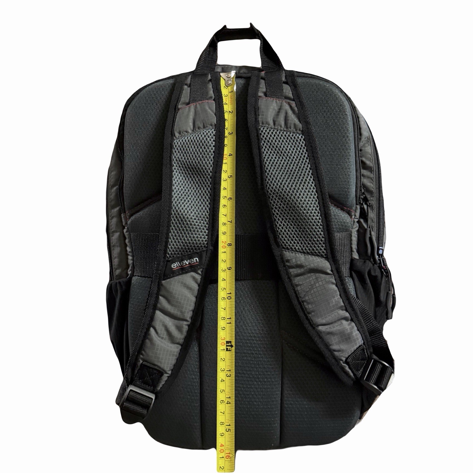 Nokia Logo Backpack Elleven Lunar 15” Tech Laptop Bag Padded Lightweight Gray