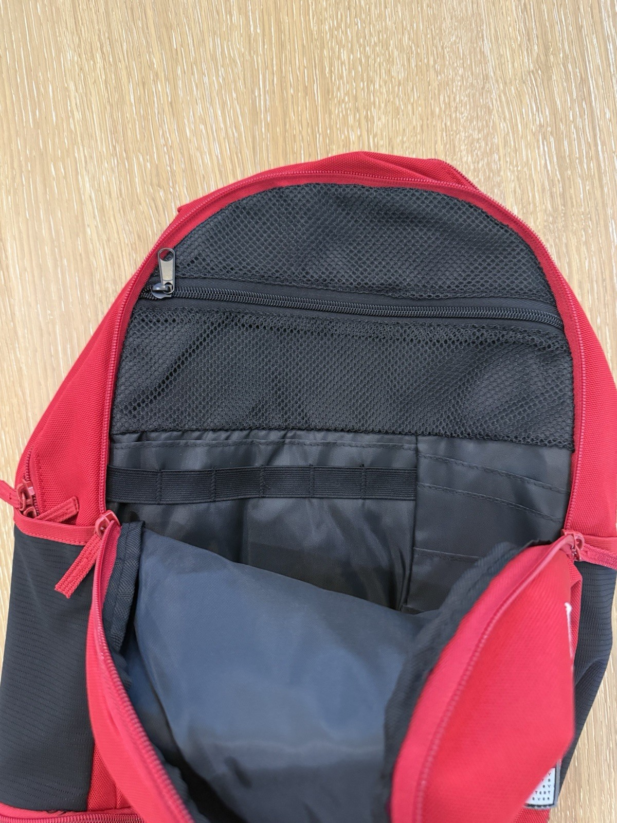 NIKE AIR JORDAN JERSEY BACKPACK #23 CHICAGO BULLS BLACK RED 9A0780-023