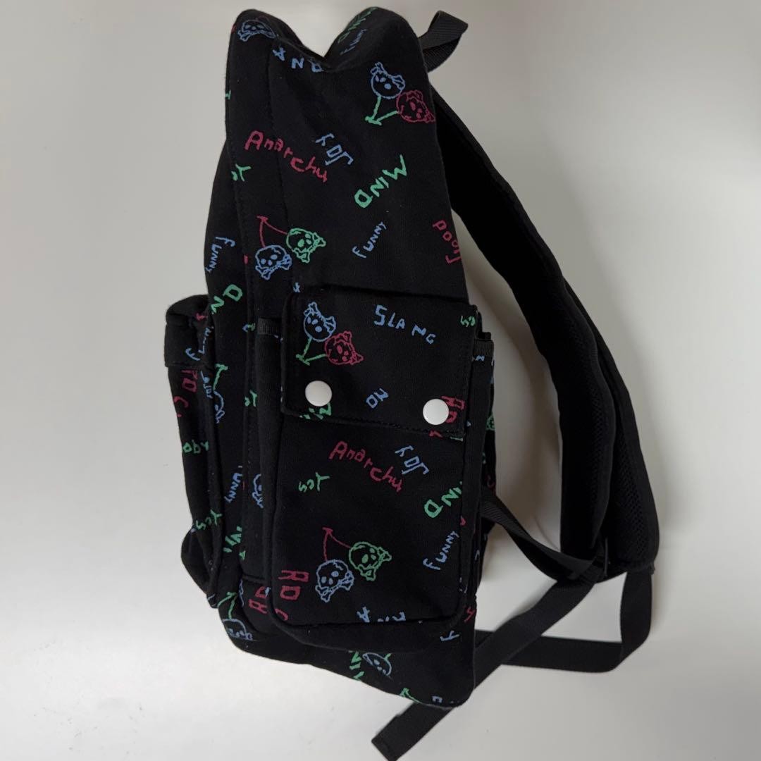 Porter x RNA x atmos Collab Backpack Black with Skull Logo 42cm Used