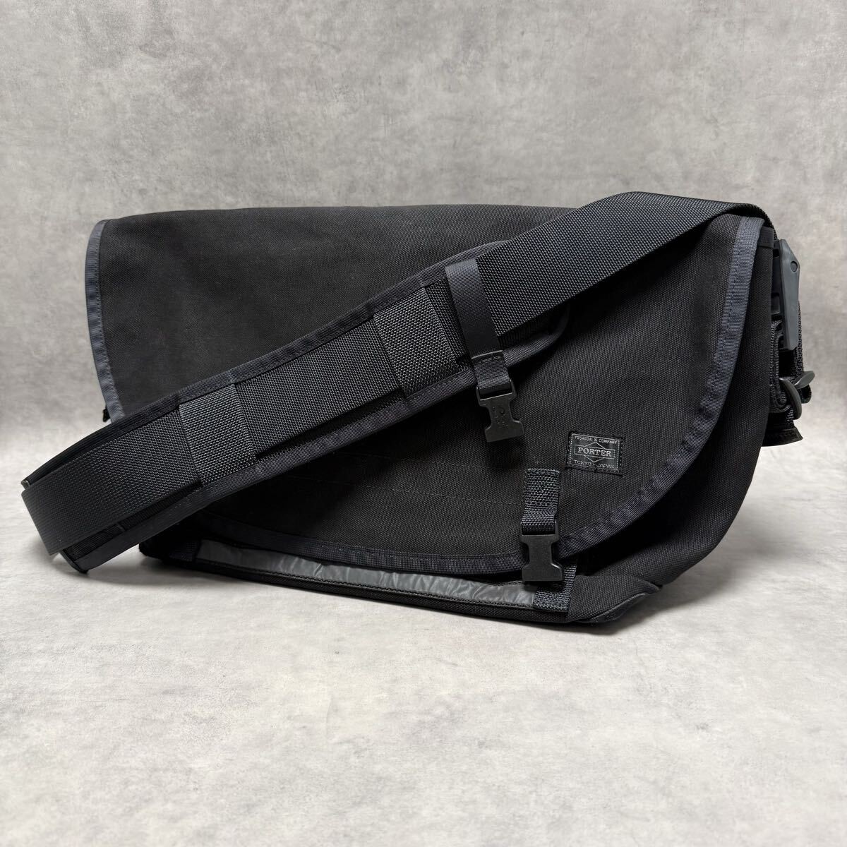 PORTER Yoshida Kaban Messenger Bag Black Color 28cm Height 52cm Width 25cm Depth