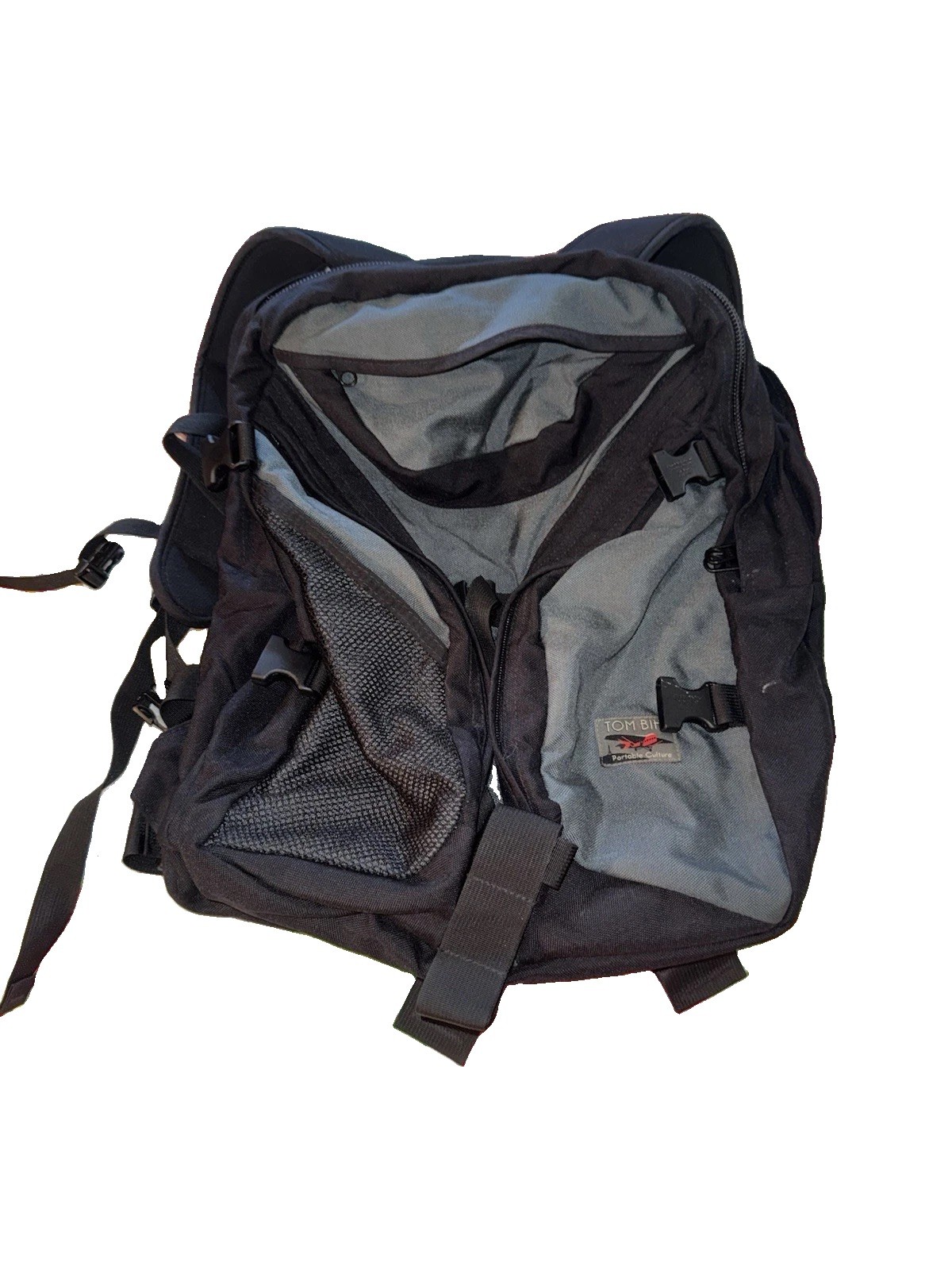 Tom Bihn Brain Bag Backpack 36L Black Gray