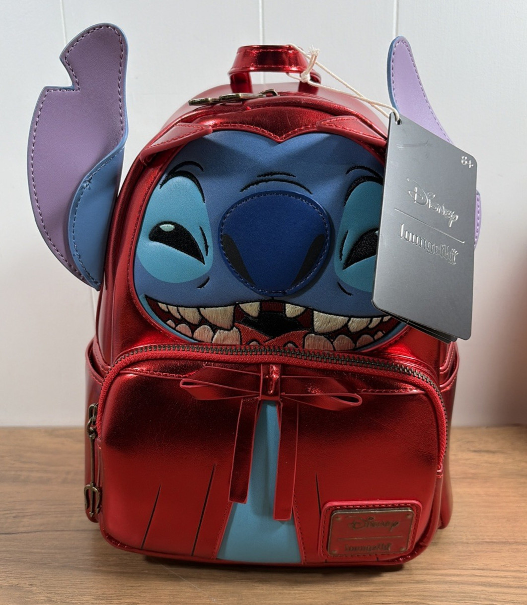 Loungefly Disney Stitch Devil Cosplay Mini Backpack Bags NWT