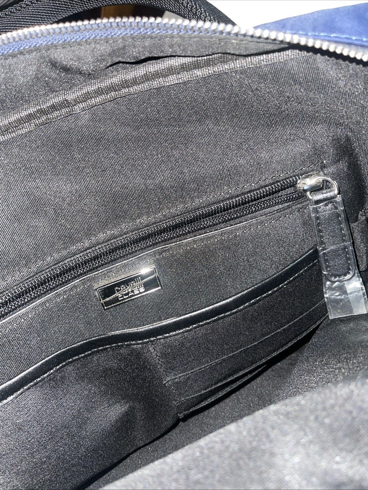 Cavalli Class Men’s “Hunter” Navy Blue Briefcase Bag 🍀