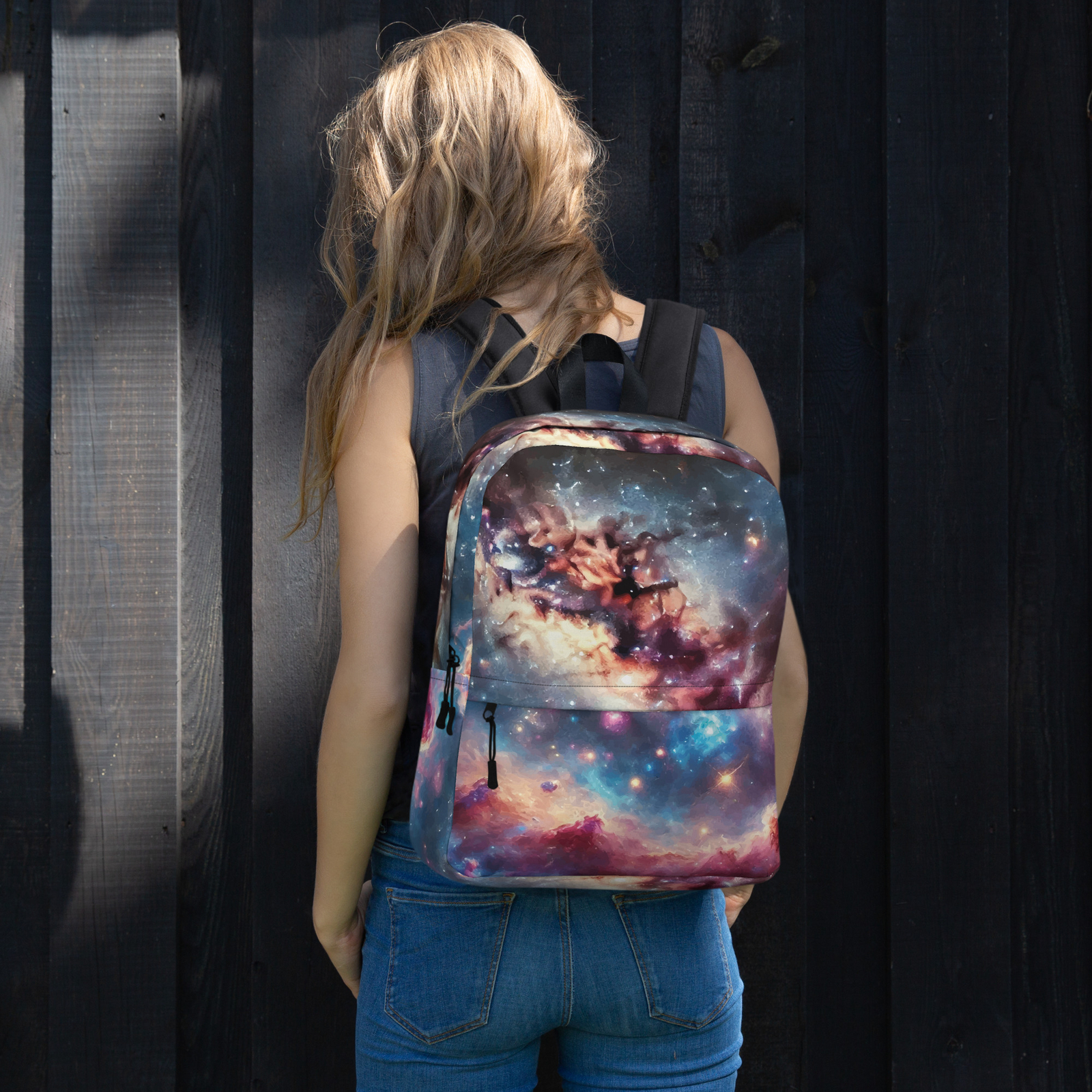 Enter the Nebula All-Over Print Backpack