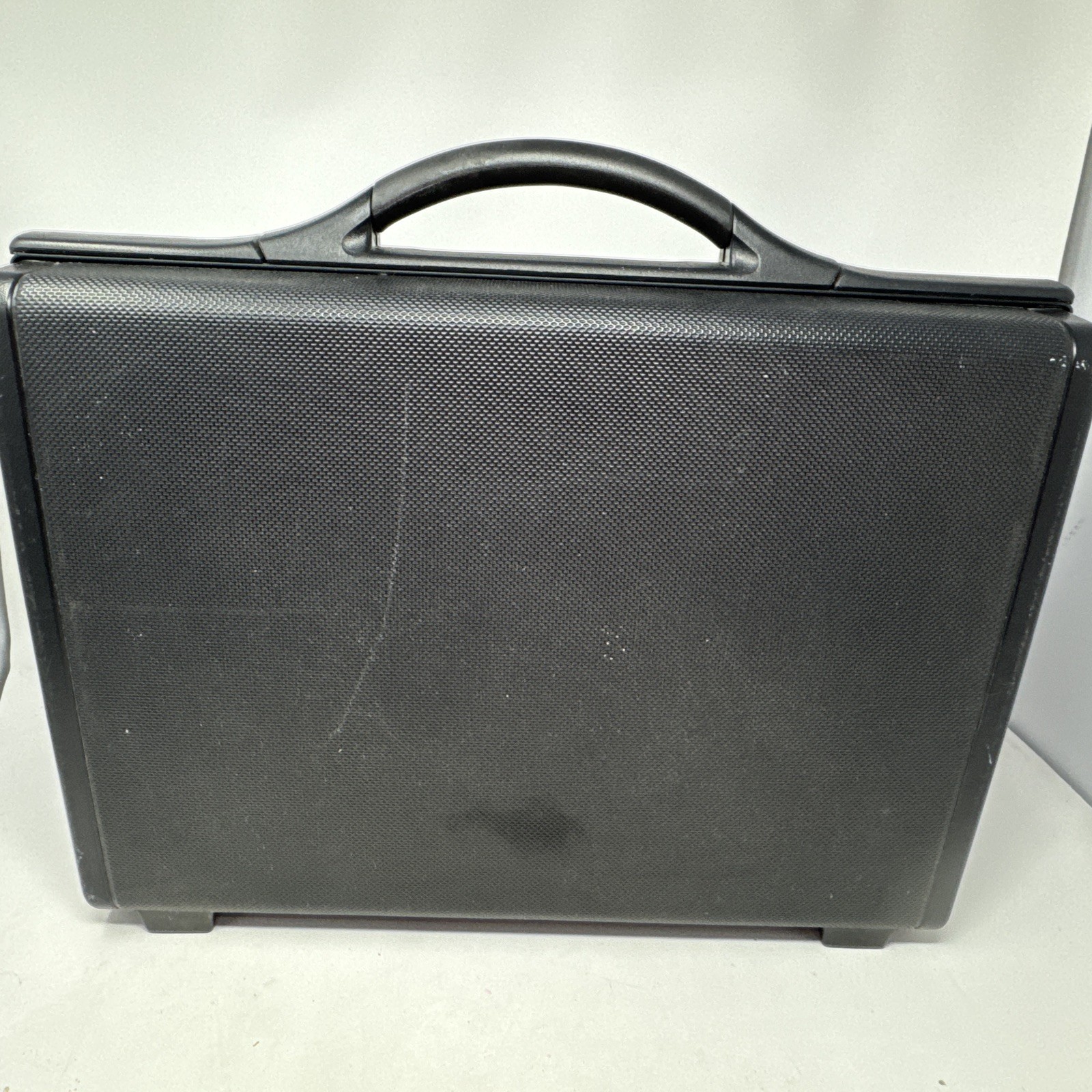 Vtg 1993 Samsonite Quantum Focus Hard Shell Briefcase Attache Prop IBM ERA – USA