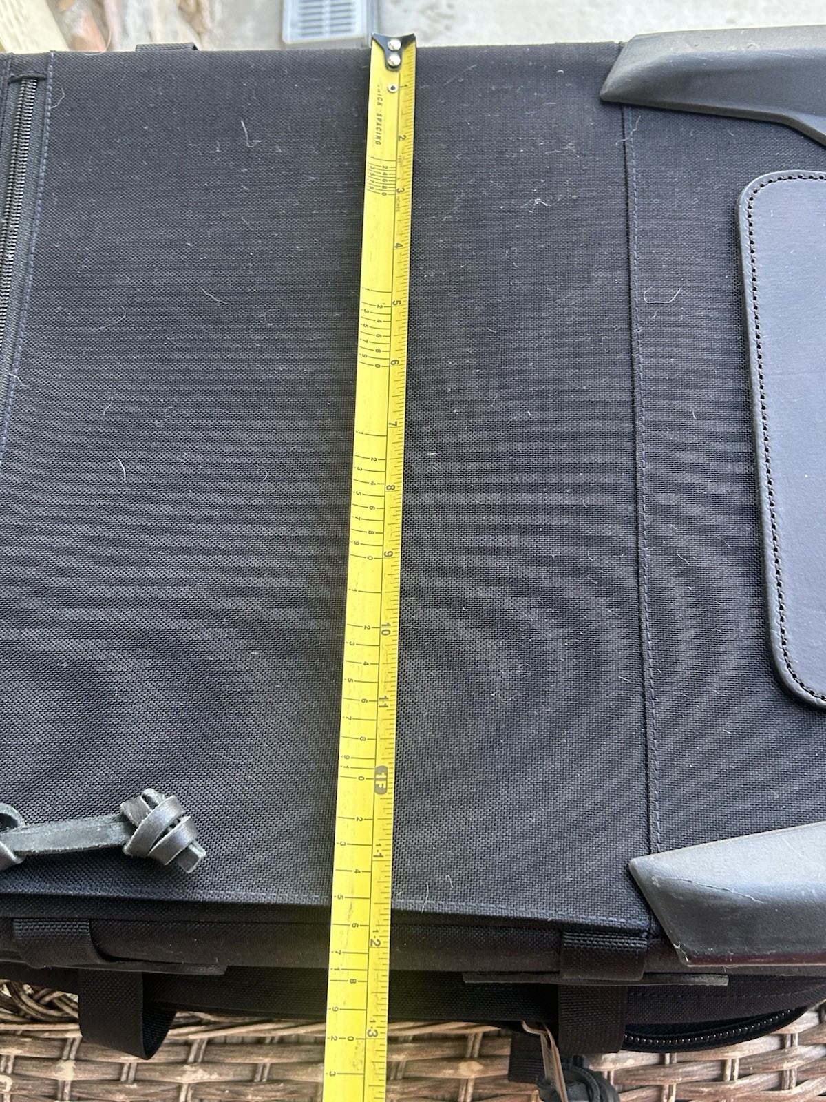 Excellent FILSON Dryden 2-Wheel 22″ Carry-On Luggage Bag Canvas + Leather