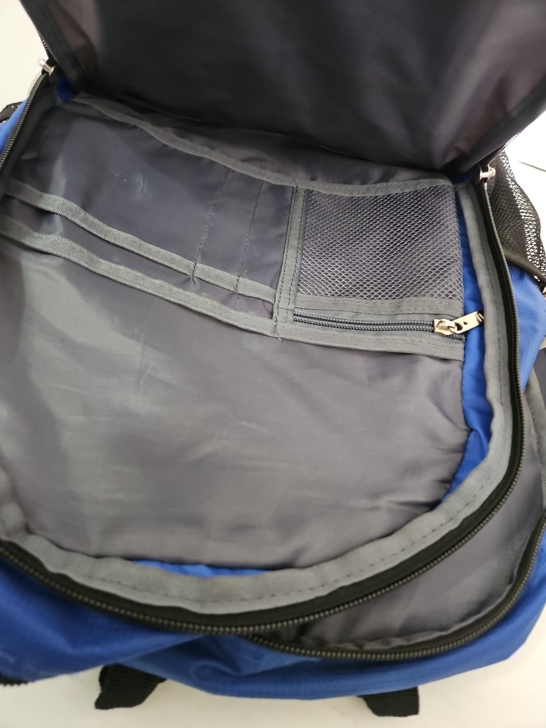 Fila black Blue Pre Owned Filatech Backpack Tons Of Space Used Back Pack