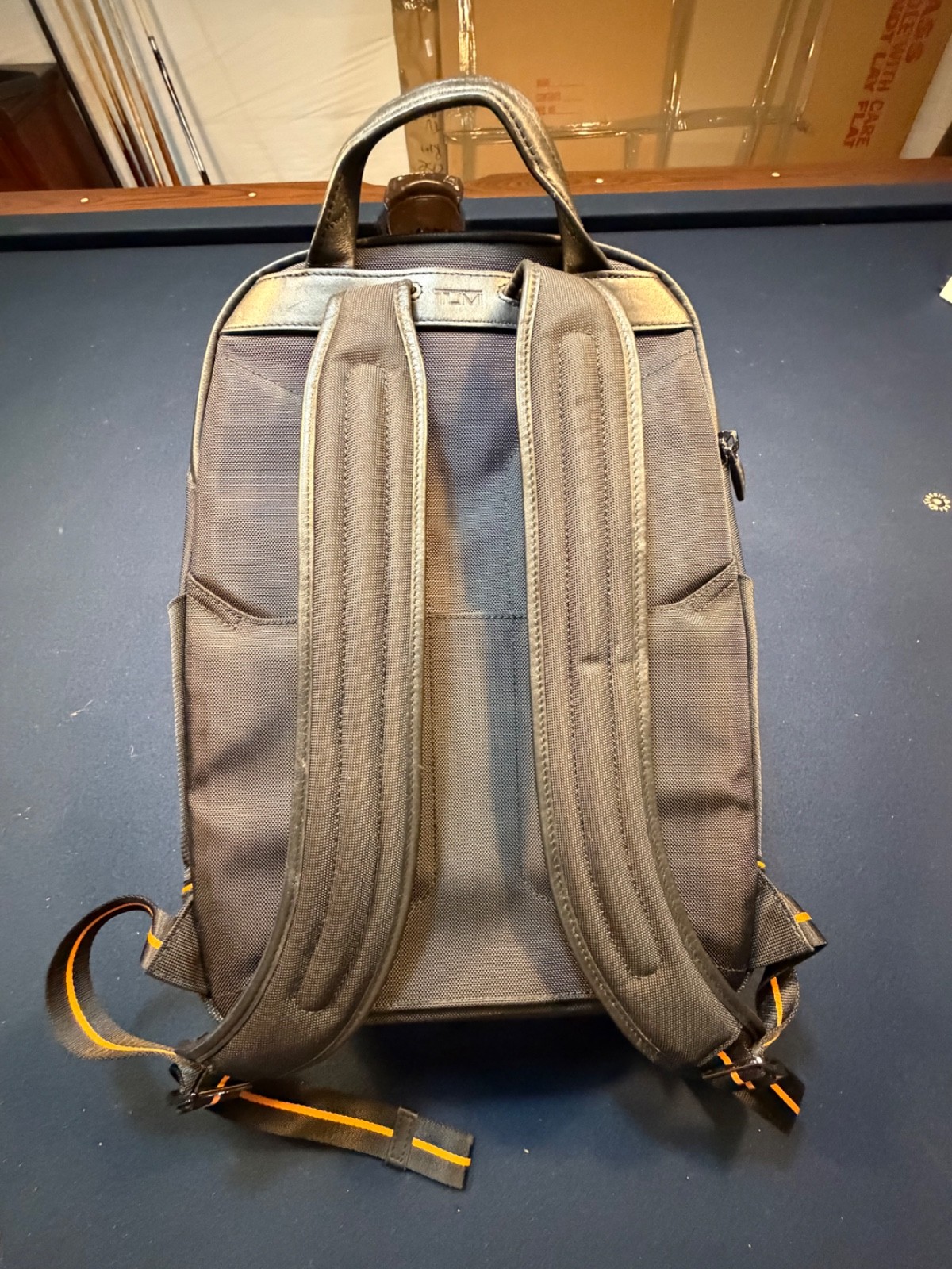 Tumi McLaren Velocity Backpack w/ Orange Pinning