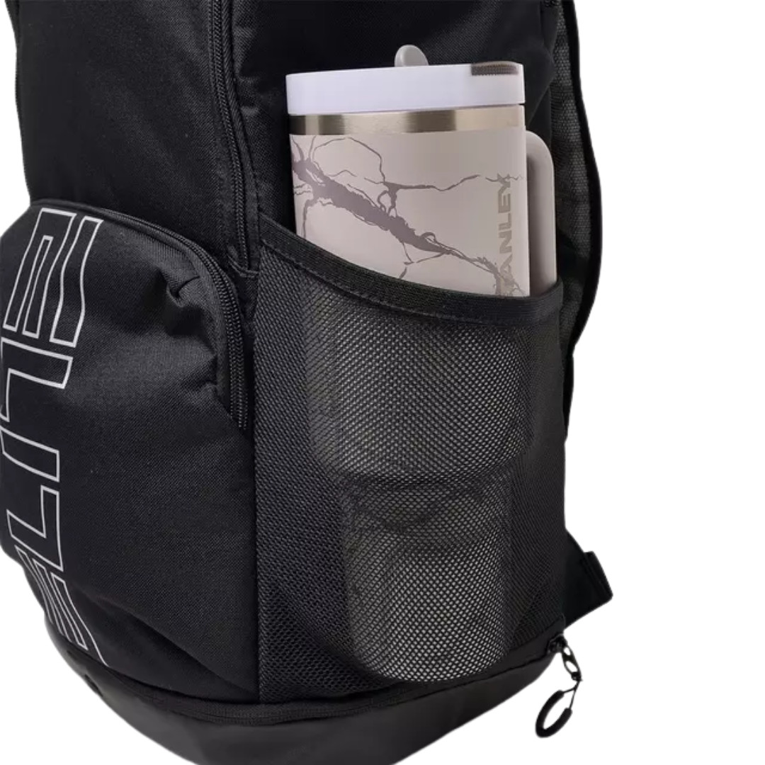 Nike Varsity Elite Backpack Black and Metallic Silver HM9965-010 32L