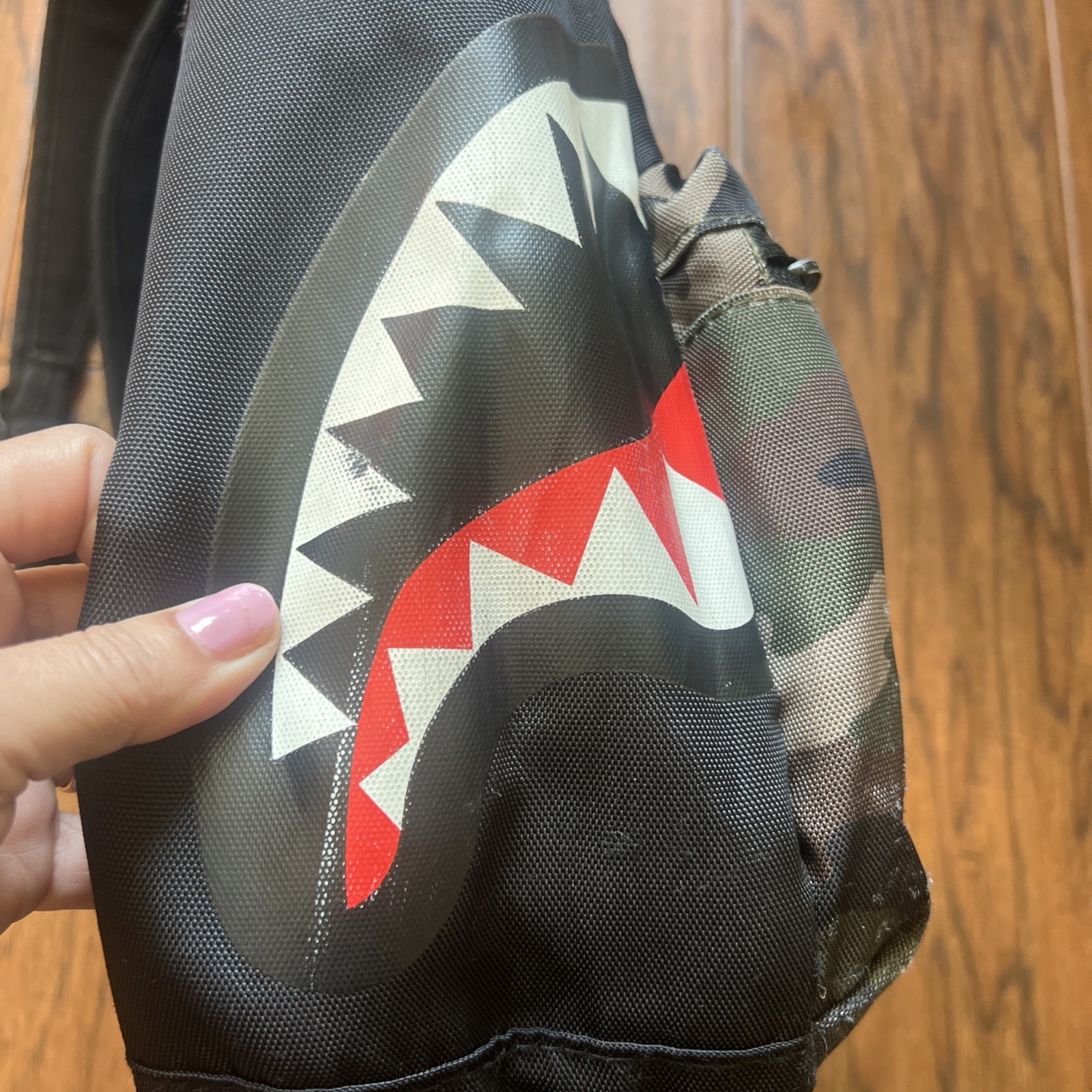 Sprayground Black/Camo Backpack