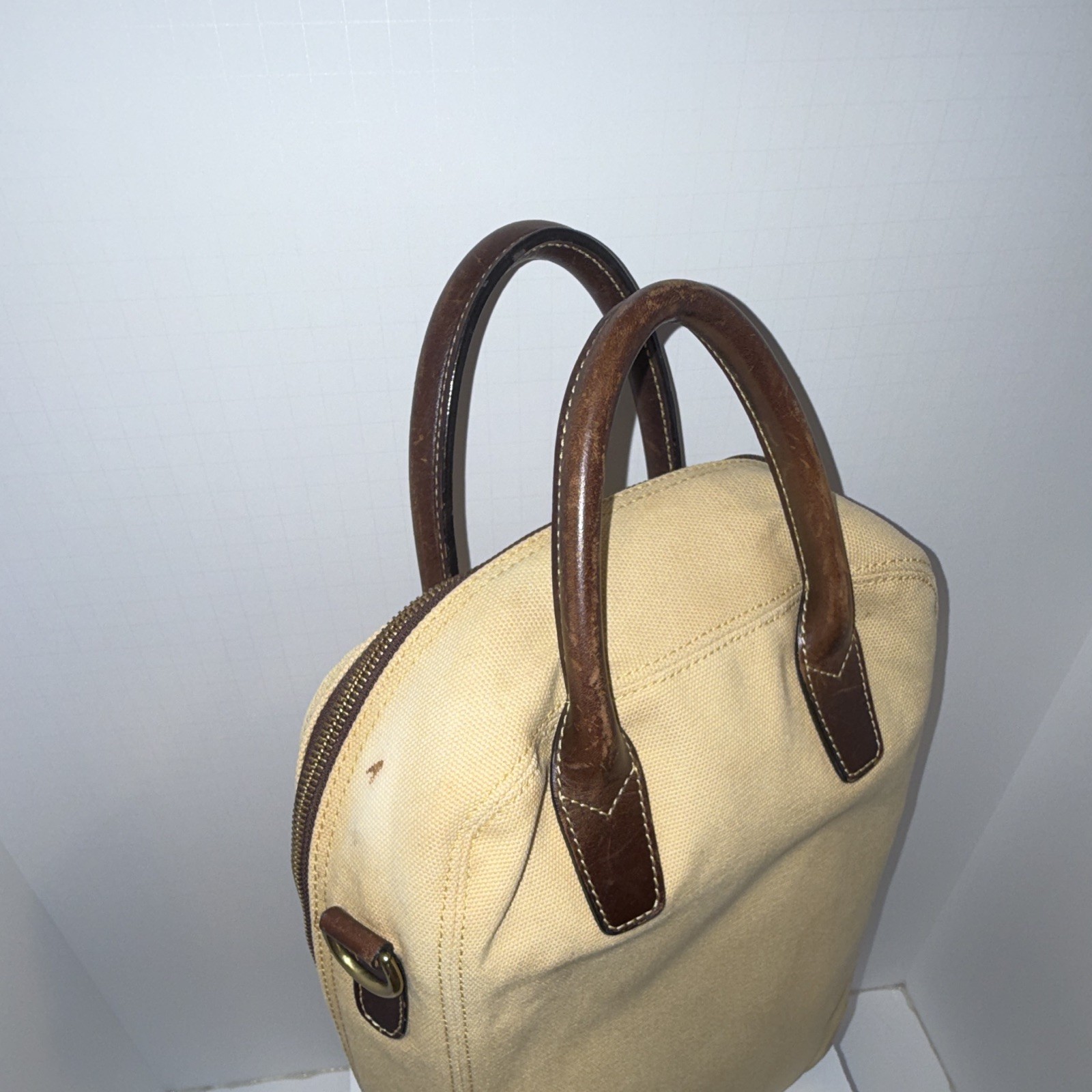 Peter Millar Beige Golf Shoe Bag