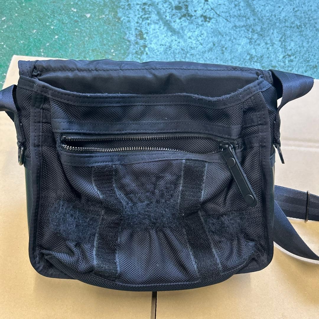 PORTER YOSHIDA HEAT Flap Shoulder Bag Black Japan Authentic
