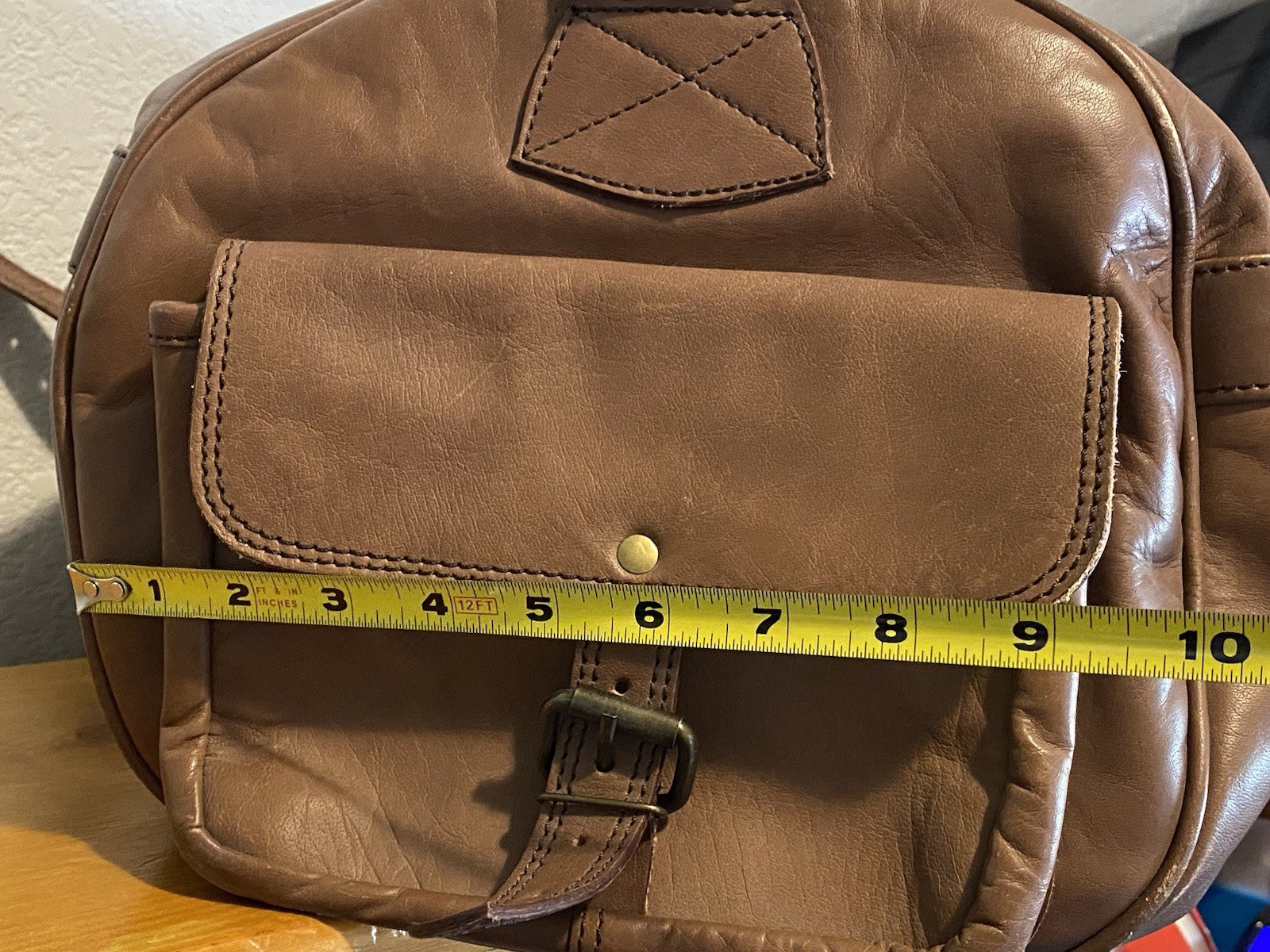 Buffalo Jackson Trading Company – Leather Duffle Bag – Used