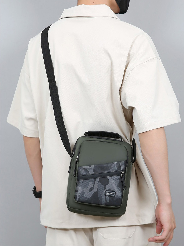 Men’s Handbag Shoulder Bag Crossbody Casual Fashion Camouflage Style