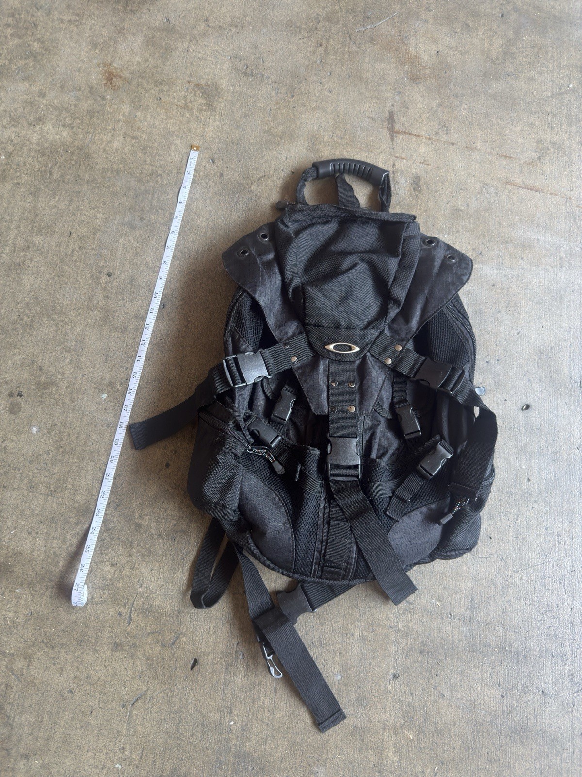 Vintage Oakley Icon Backpack Black
