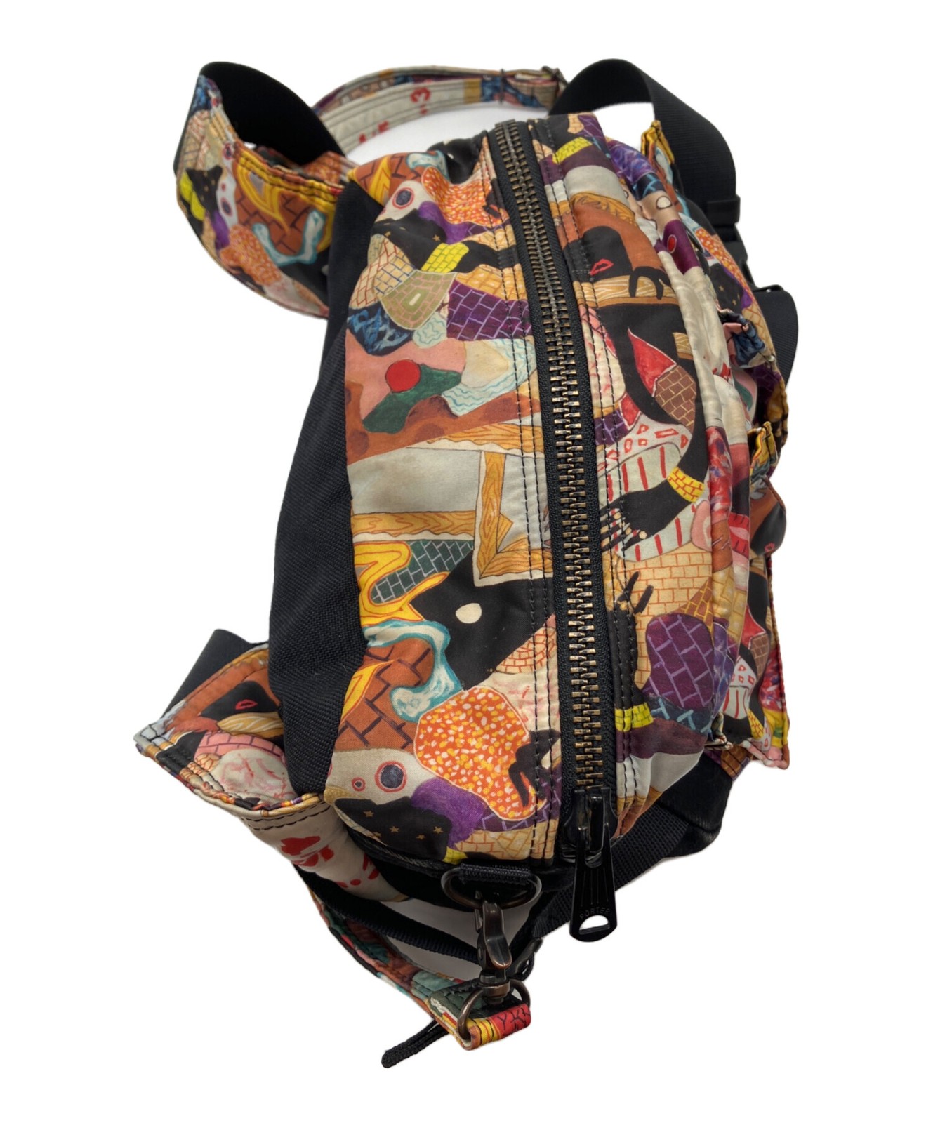 PORTER DIESEL Shoulder bag Black Multicolor Authentic From Japan