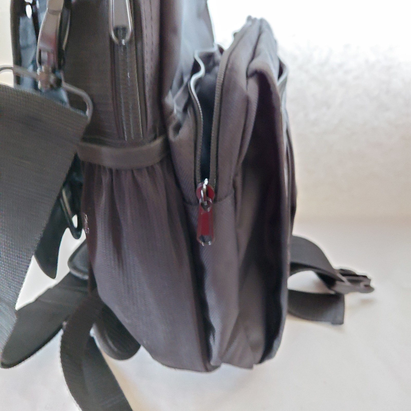 Flying Circle Black Tactical Backpack MOLLE Webbing Laptop Bag