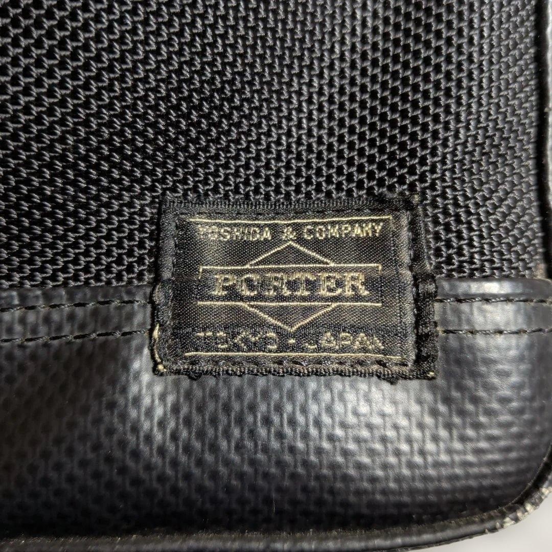 PORTER YOSHIDA HEAT Shoulder Bag Black Authentic made in Japan