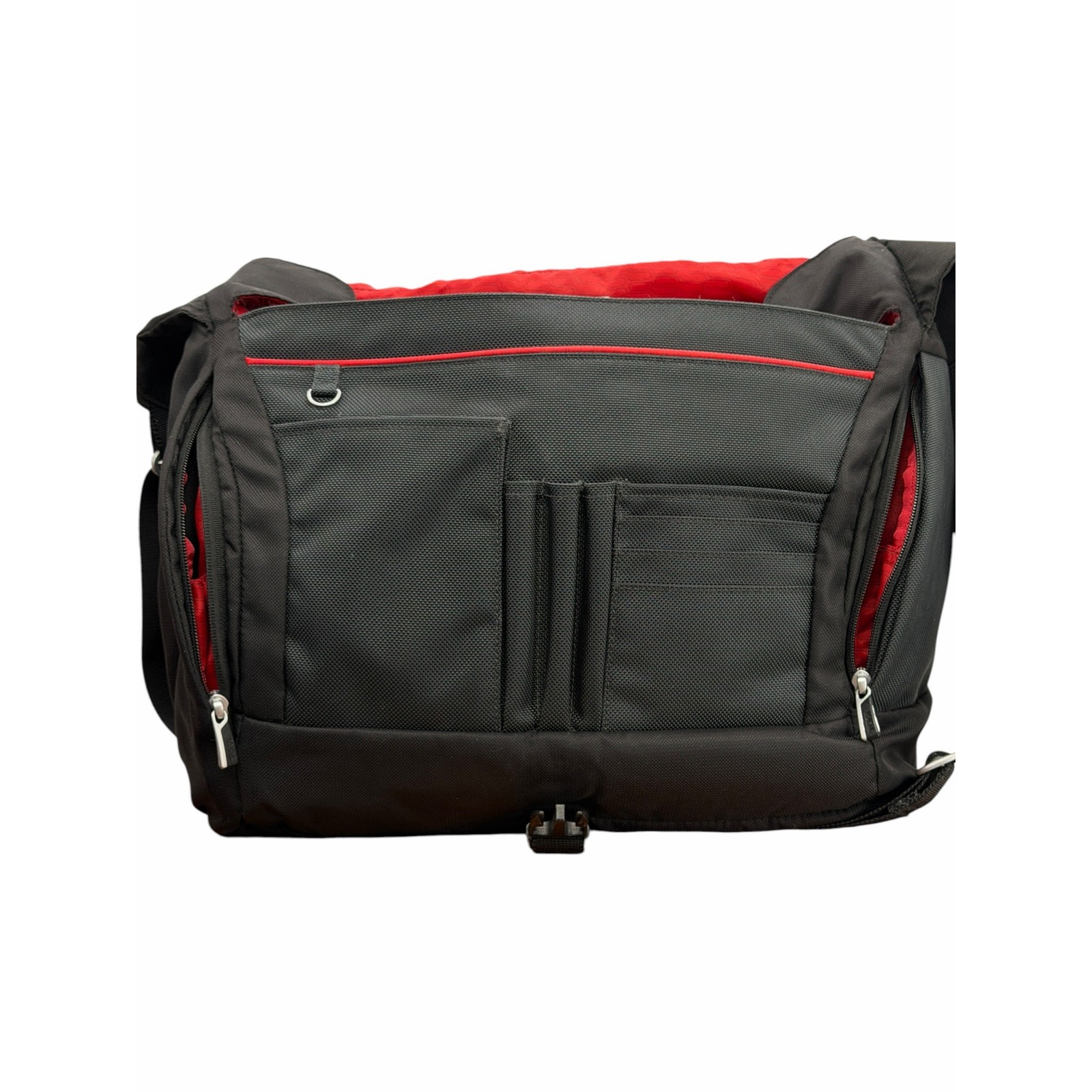 TUMI T-TECH 16” Expandable Messenger Bag Laptop Nylon Shoulder Black Bag 5112D