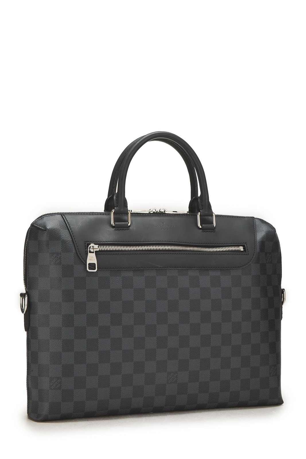 Louis Vuitton Black Damier Graphite Porte Documents Jour NM – WGACA