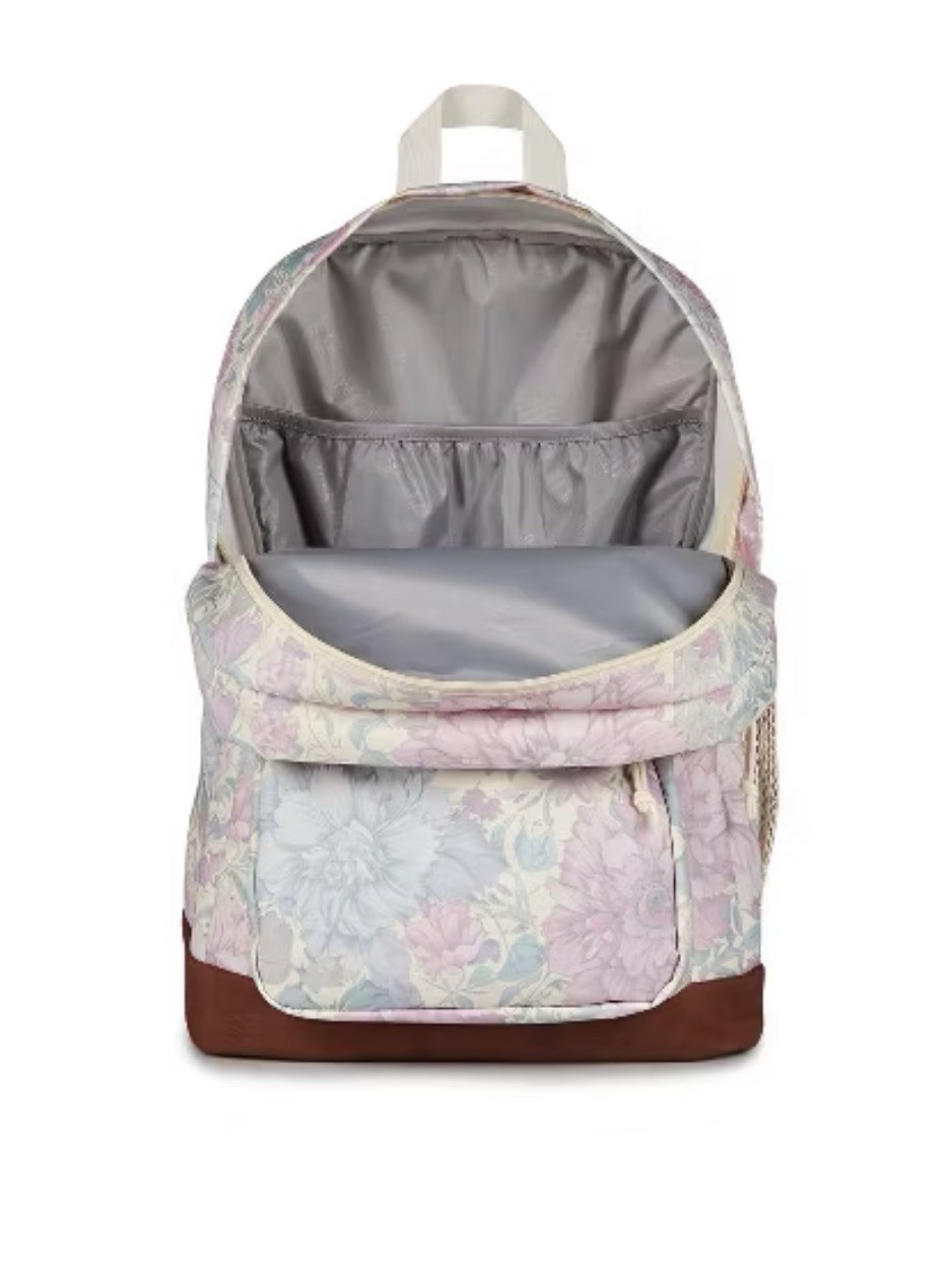 JanSport Cool Student Laptop Backpack – Faded Tapestry Pink