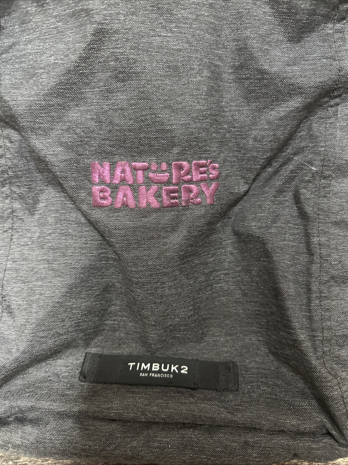 Timbuk2 The Division Pack Jet Black Gray Laptop Backpack TSS19 Nature’s Bakery