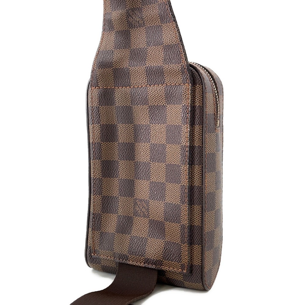 LOUIS VUITTON Geronimos Damier Ebene Canvas Brown N51994