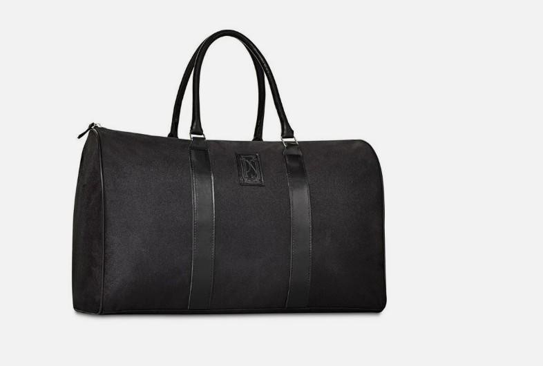 Paul Sebastien Travel Weekend Medium Bag in Black (19″W X 14″ H X 8″ D)