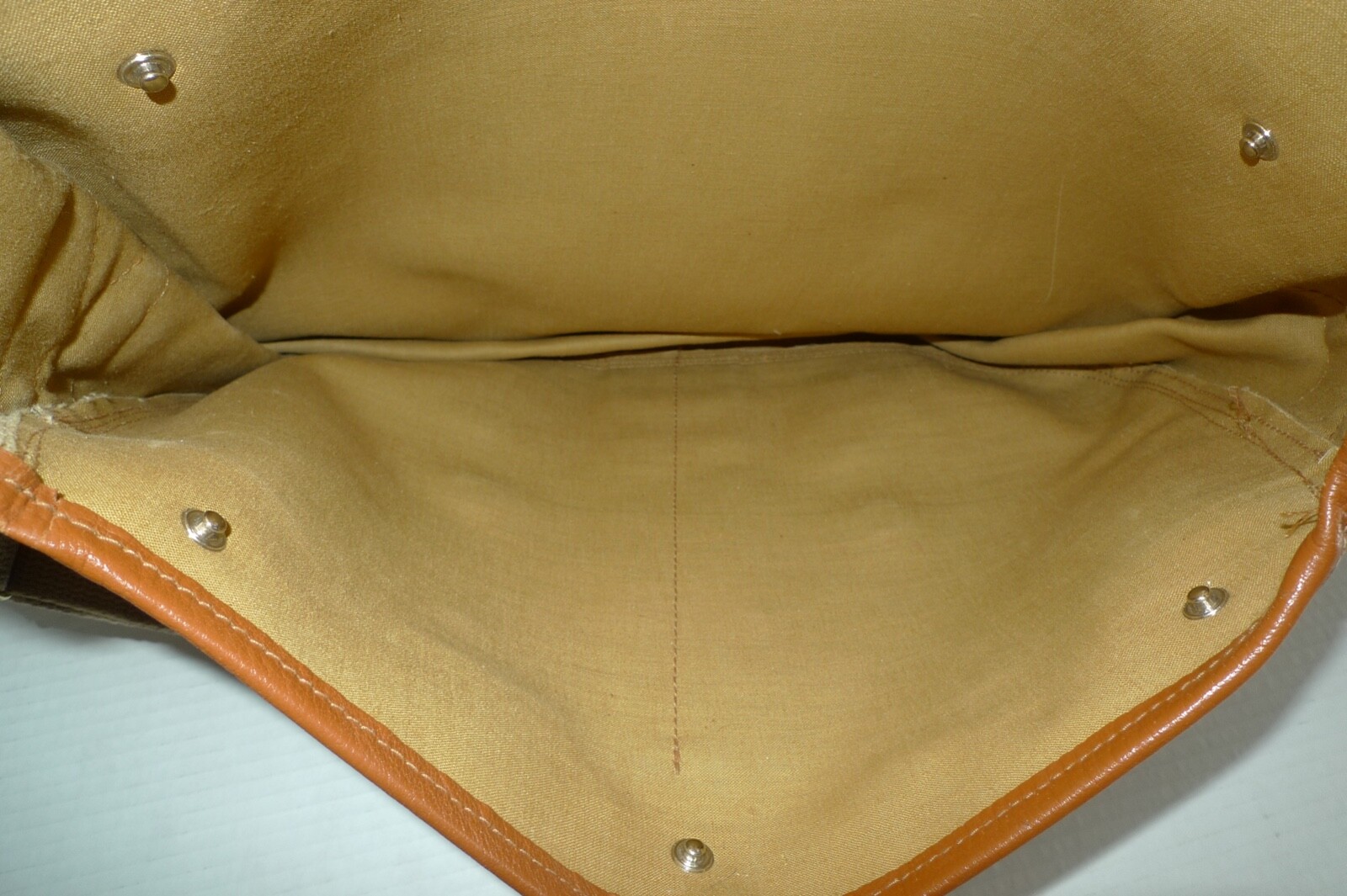 LIDDESDALE – COTTON CANVAS BAG & LINER- MEDIUM SIZE-TARAS STYLE-MADE @ SCOTLAND
