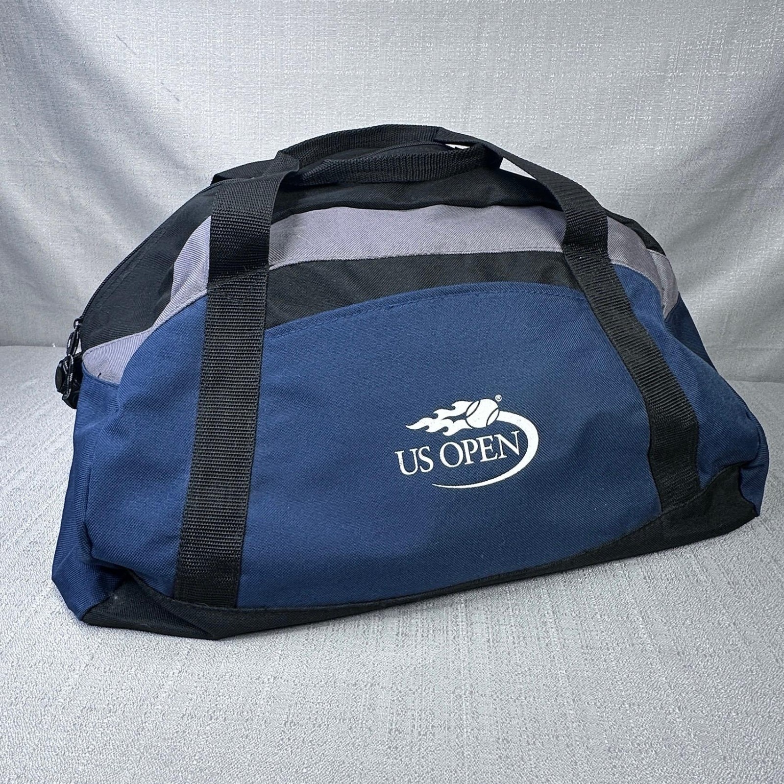 US Open Duffle Bag Tennis Travel Blue Logo Athletic Gym Outdoor