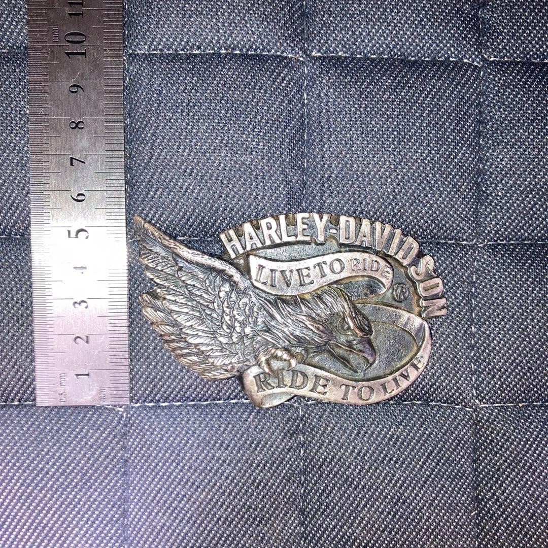 HarleyDavidson Eagle Belt Buckle Vintage 4cm Used