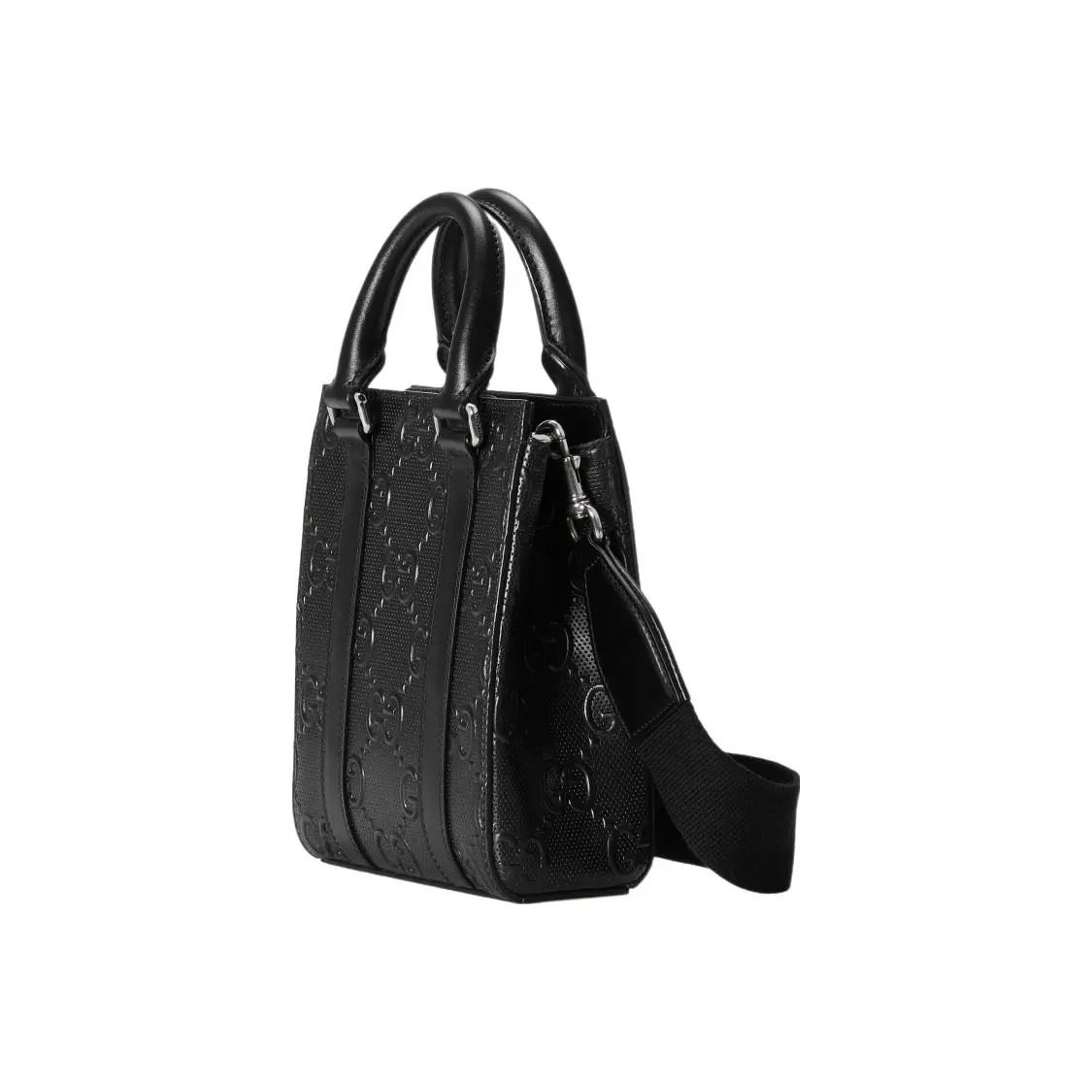 GUCCI Vintage Logo Tote Bag Single Shopping Bag Single Mini Men’s 6.2×2.7×7.8 in