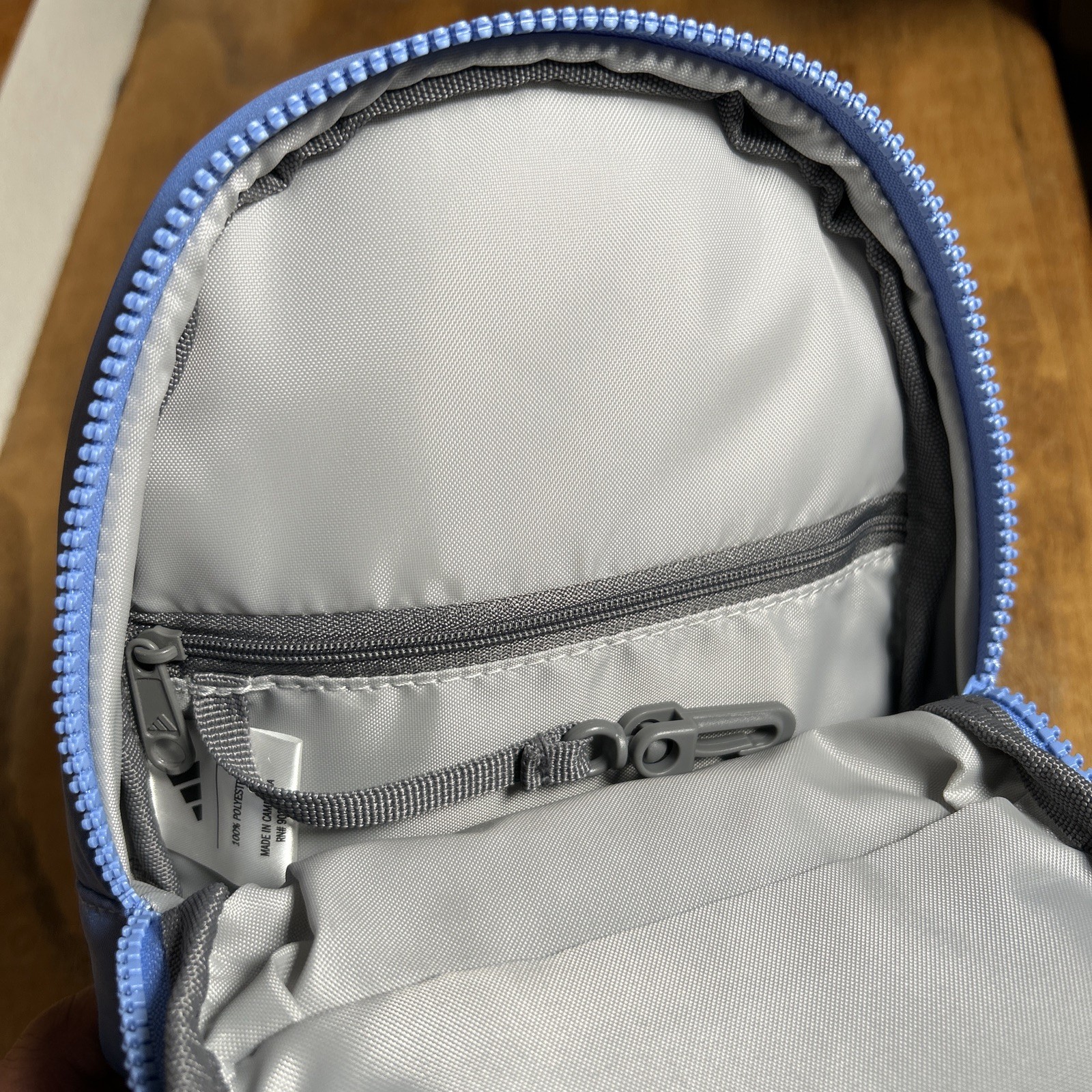 Adidas Unisex Essentials 3 Sling Adjustable Strap Crossbody Bag Blue Fusion Glow