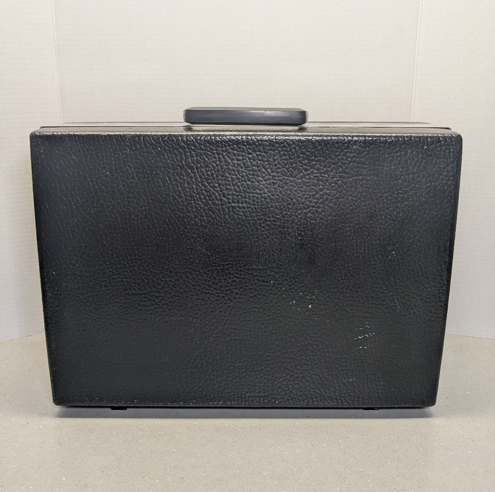 vintage 1970s black hardshell Classic 100 SAMSONITE BRIEFCASE attache COMBO LOCK