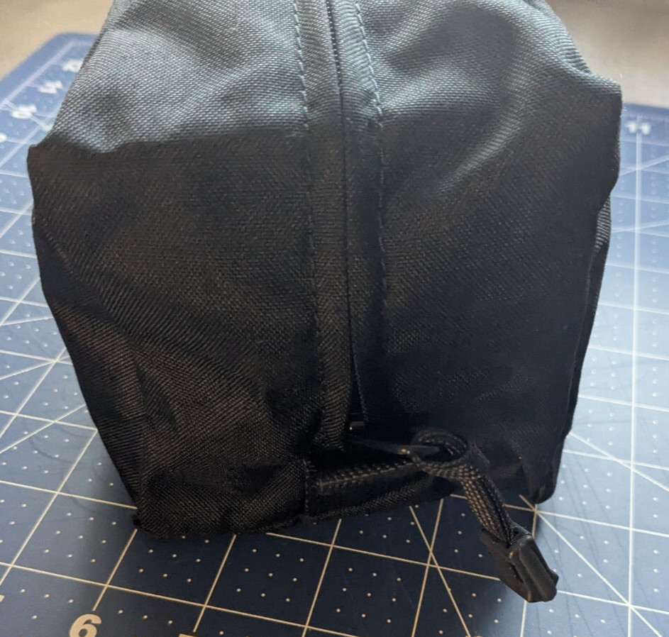 NEW MERCURY Tactical Gear /Shave Kit/ DITTY BAG 4″X4″X11″ LOOP AREA FOR ID