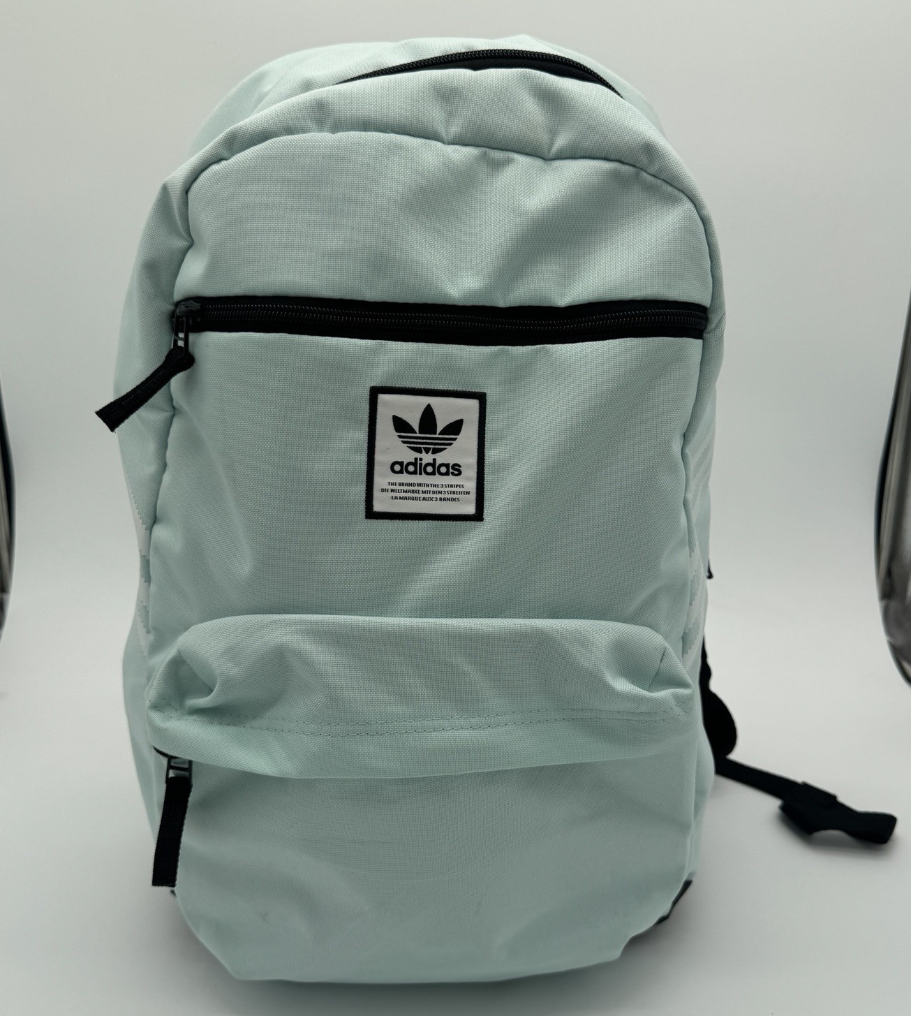 Adidas Originals National 2.0 Backpack Mint Green Trefoil Classic